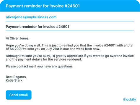 professional way to say pay your bill.